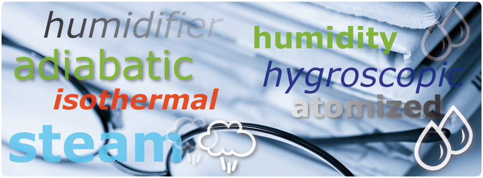Humidification important terms